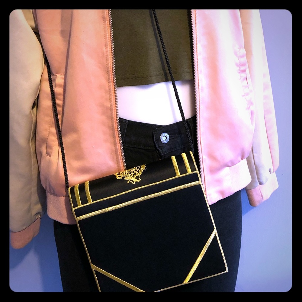 Ivana little black book handbag